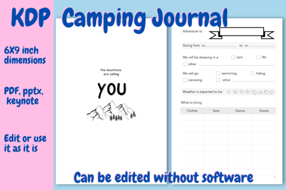 Camping Journal for KDP: A Practical Workflow Guide for Families and Creators