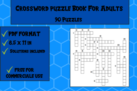 Crossword Puzzle Book 90 Puzzles: A Strategic Asset for KDP Publishers and Cognitive Wellness