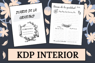 Diario De La Gratitud KDP Interior: Ready-to-Print Asset