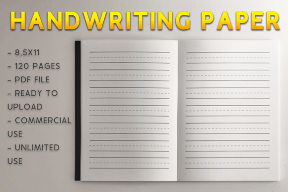 Handwriting Paper for Kid L KPD Template Guide