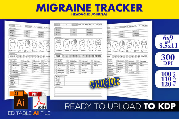 KDP Headache Logbook Migraine Tracker: A Creator’s Guide