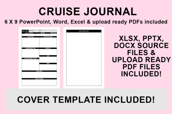 KDP Interior - Cruise Journal: Strategic Customization for Health Tracking and Niche Publishing