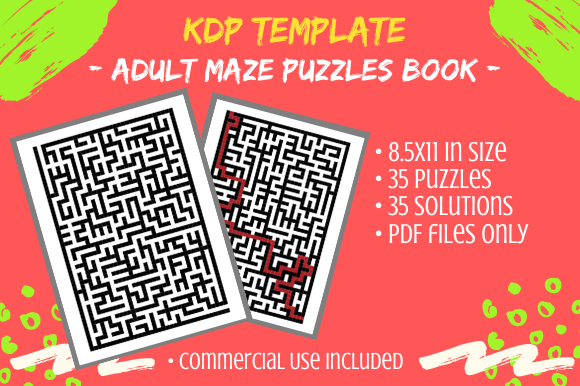 Strategic KDP Publishing: Leveraging the 35 Maze Puzzle Book for Activity Books in a Saturated Market