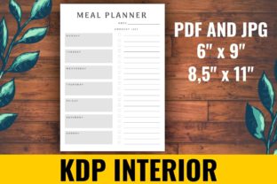 The Strategic Advantage of Premium Meal Planner KDP Interior Assets for Modern Publishers